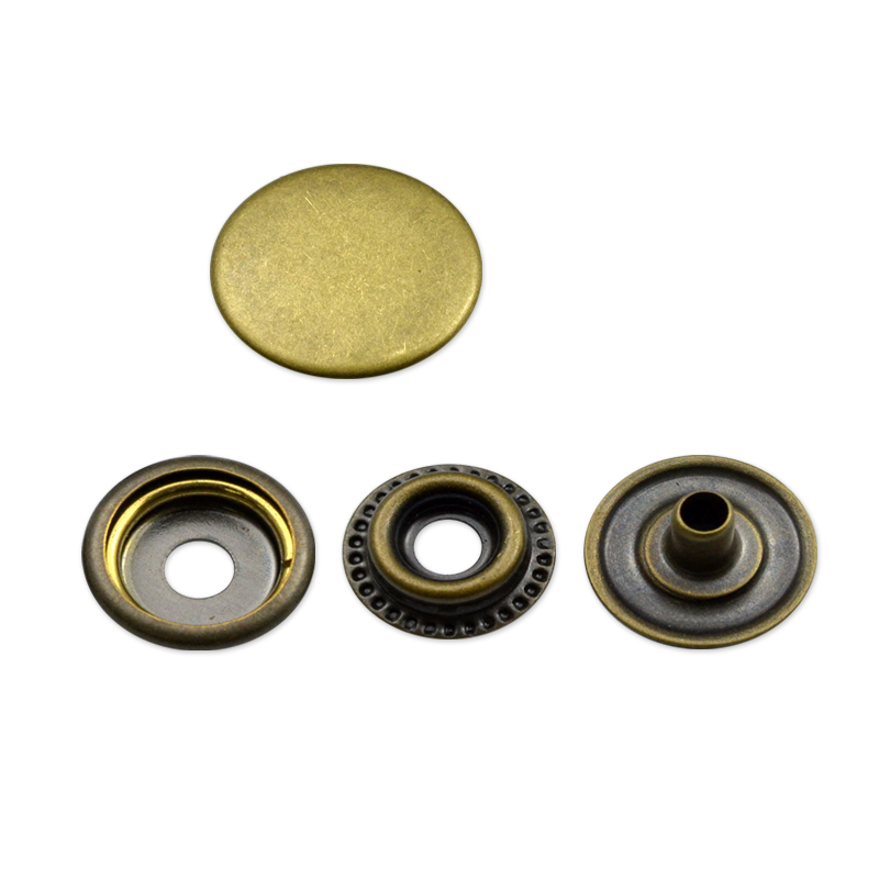 24L (5/8”) Ring Spring Snap Button | Durable and Customizable Metal ...