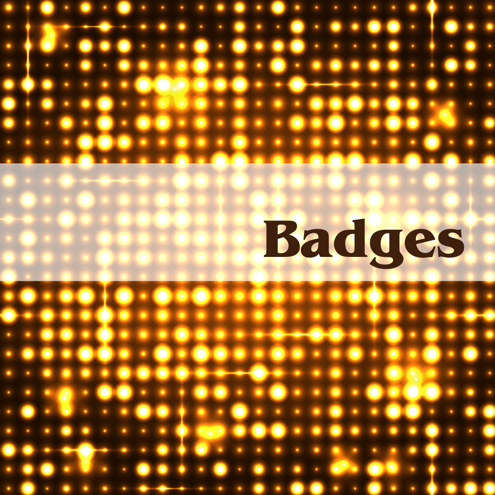 Catégorie des badges