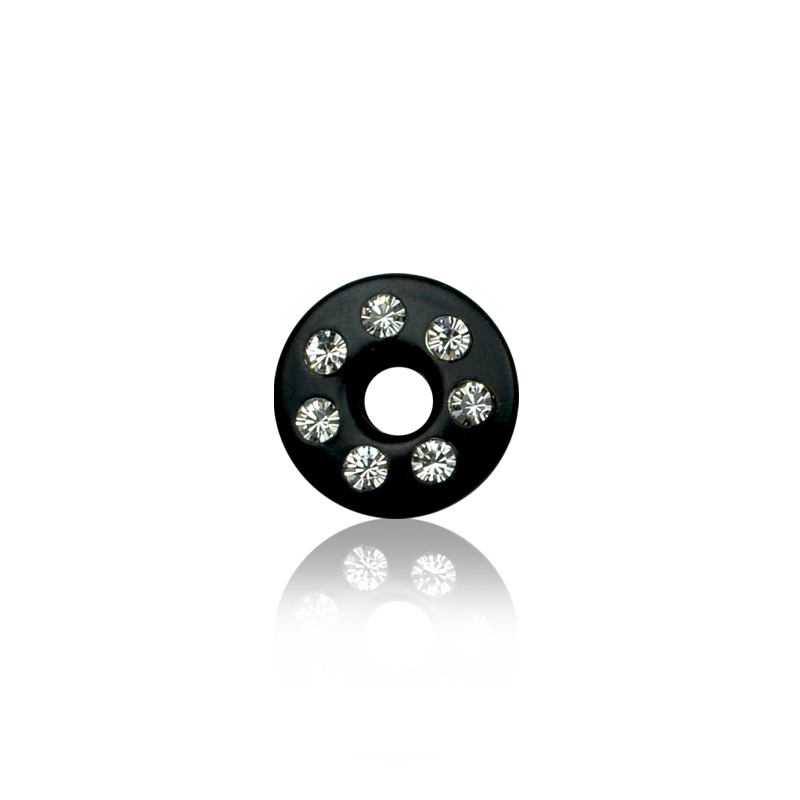 Fancy Glass Stone Decorated Eyelet | OEM & Bulk Supply - Four Brothers