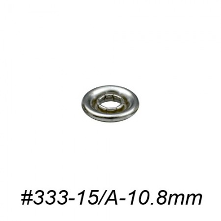 Soquete para fecho de pressão de garra com tampa