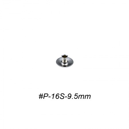 Capped Post for Pearl Snap Fastener