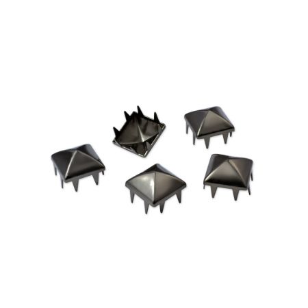 pyramid stud made in Taiwan of the highest quality brass metal to the tightest tolerances of precision