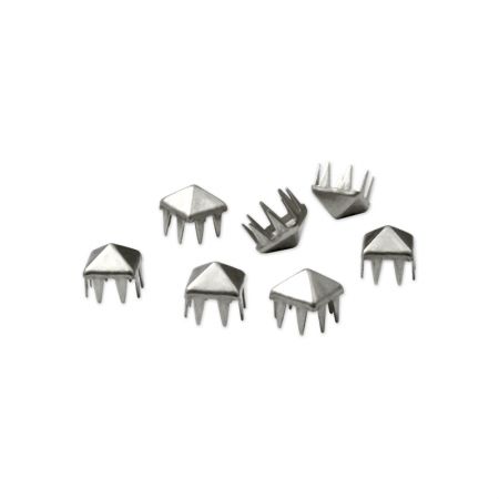 faceted square stud for bags