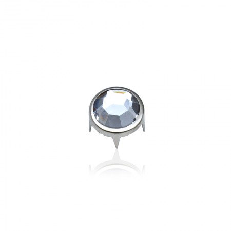 11mm Rhinestone 4 Prongs Stud - 11mm Rhinestone 4 Prongs Stud