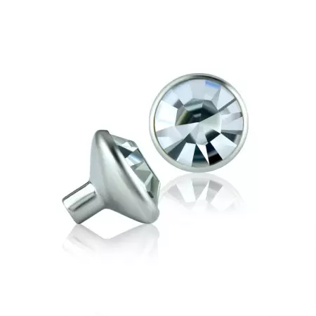 Round Rhinestone Tubular Rivet - round rhinestone tubular rivet