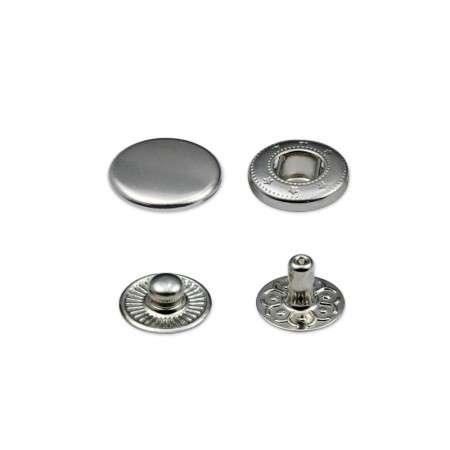 30 Set Bottoni A Pressione In Rame Dorato Da 12 Mm – Chiusure A Scatto Per Cucito, Pelle E Abbigliamento (P124)
