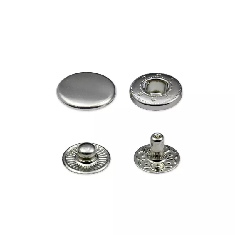 15mm Spring Snap Fastener, Stylish Studs for Garment Embellishment: Add a  Touch of Elegance