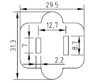 Kabel zasilający USA