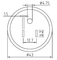 Cable de alimentación de EE. UU.