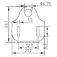 Cable de alimentación de EE. UU.