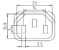 Cable de Alimentación de Taiwán