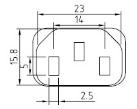 Cable de Alimentación de Taiwán