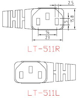 Cable de alimentación de EE. UU.