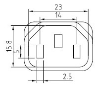 Cable de Alimentación de Taiwán