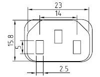 Cable de Alimentación de Taiwán