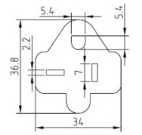 Cable de Alimentación de Taiwán