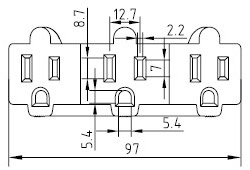 Cabo de Alimentação dos EUA
