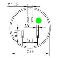 Cabo de Alimentação dos EUA