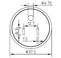 Cabo de Alimentação dos EUA