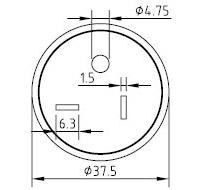 Cabo de Alimentação dos EUA