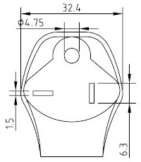 Cabo de Alimentação dos EUA
