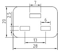 Cavo di alimentazione USA - AC-CM549
