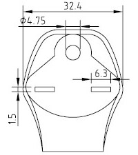 Kabel Daya USA