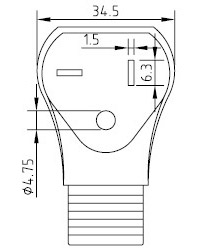 Cabo de Alimentação dos EUA