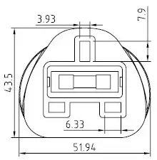 Cable de alimentación Arabia Saudita