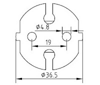 Cable de alimentación de Europa