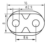 Cable de alimentación de China - AC-CM503B