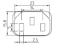 Cable de alimentación de China - AC-CM501