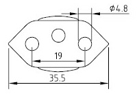 Kabel zasilający z Brazylii