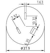 Cable de alimentación de Australia