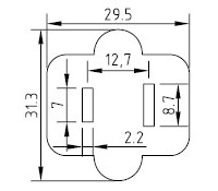 電源ケーブルプラグ