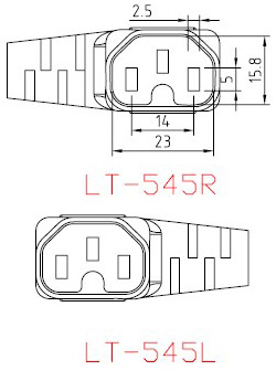 Cable de alimentación IEC
