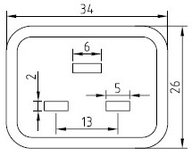 Cabo de Alimentação dos EUA - AC-CM550