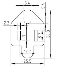 Cable de Alimentación de Taiwán