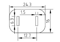 Cable de Alimentación de Taiwán
