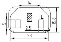 Cordon d'alimentation japonais - AC-CM501J