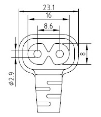 Japan Power Cord - AC-CM537A