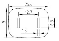 Cavo di alimentazione giapponese - AC-CM819