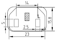 Cavo di alimentazione giapponese - AC-CM501J