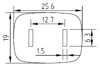 Cavo di alimentazione giapponese - AC-CM819