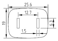 Cable de alimentación de Japón - AC-CM819