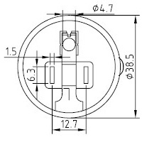 電源ケーブルプラグ