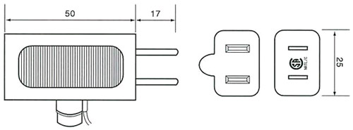 Sakelar Kaki ON/OFF untuk Daya