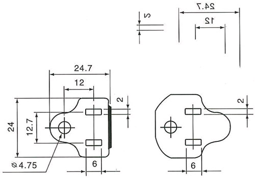 Sakelar Kaki ON/OFF untuk Daya