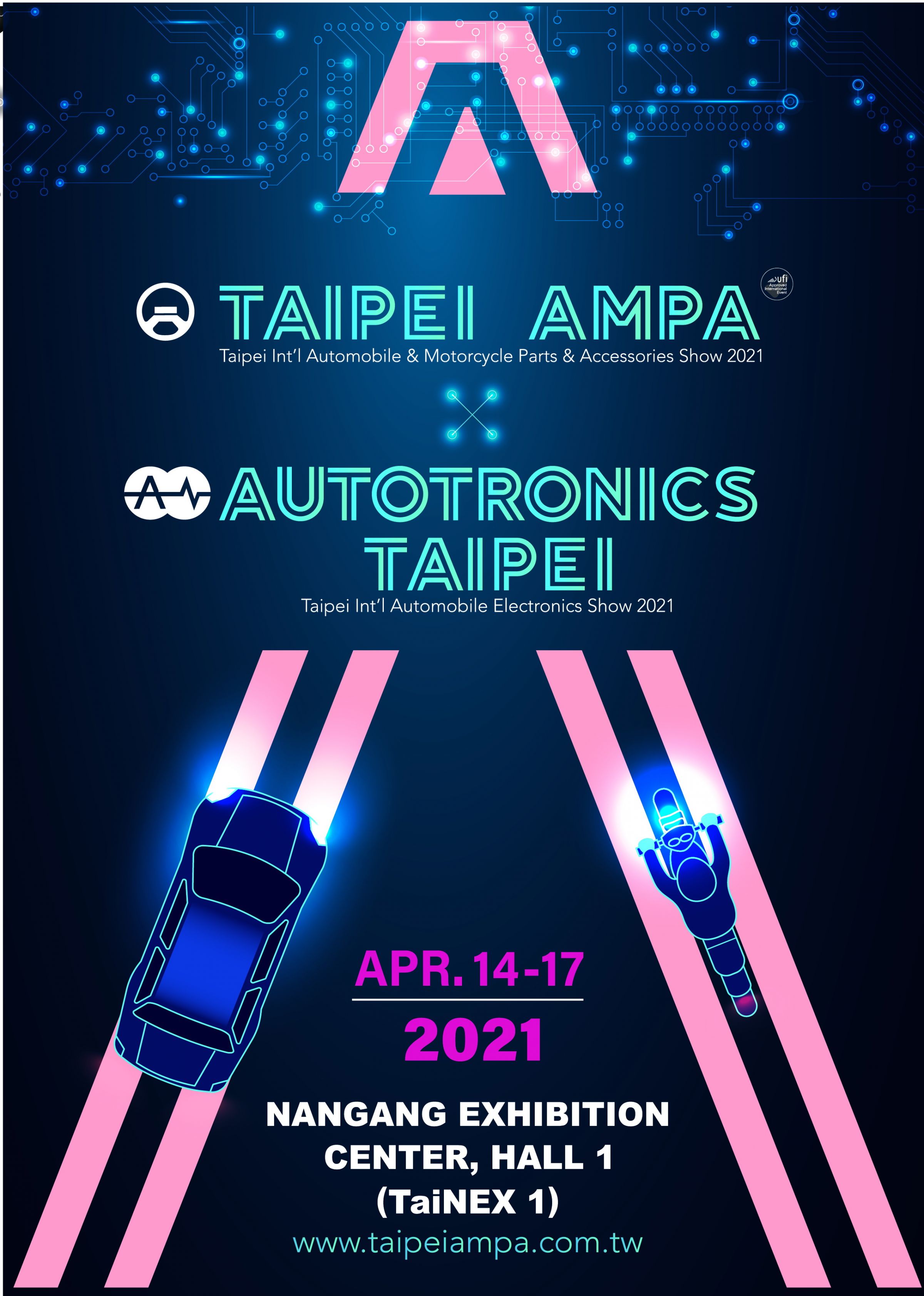 <a href=//www.taipeiampa.com.tw/en/index.html> 2021 Taipei AMPA / Autotronics Taipei</a>