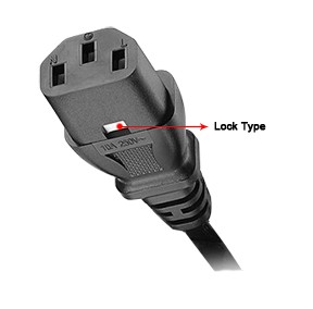 Cable de alimentación IEC - Enchufe IEC - Cable de alimentación